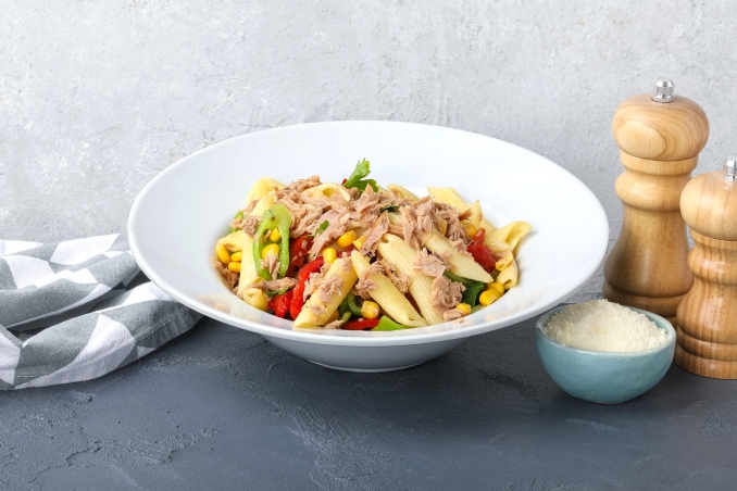 Ton Balıklı Makarna